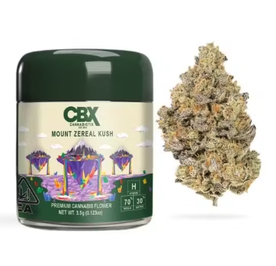 Premium Cannabis Flower – Mount Zereal Kush by CBX