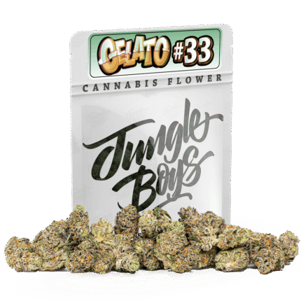 3.5 Grams Exotic – L.A Gelato by Jungle Boys (Hybrid) 27.33% THC