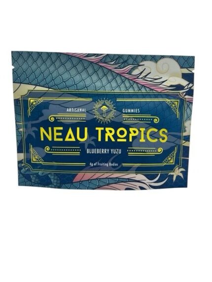 4G Magic Mushroom Gummies – Blueberry Yuzu by Neau Tropics