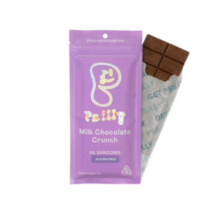 4G Magic Mushroom Chocolate – (Milk Chocolate Crunch)
