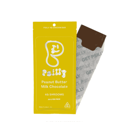 4G Magic Mushroom Chocolate – (Peanut Butter Milk Chocolate)